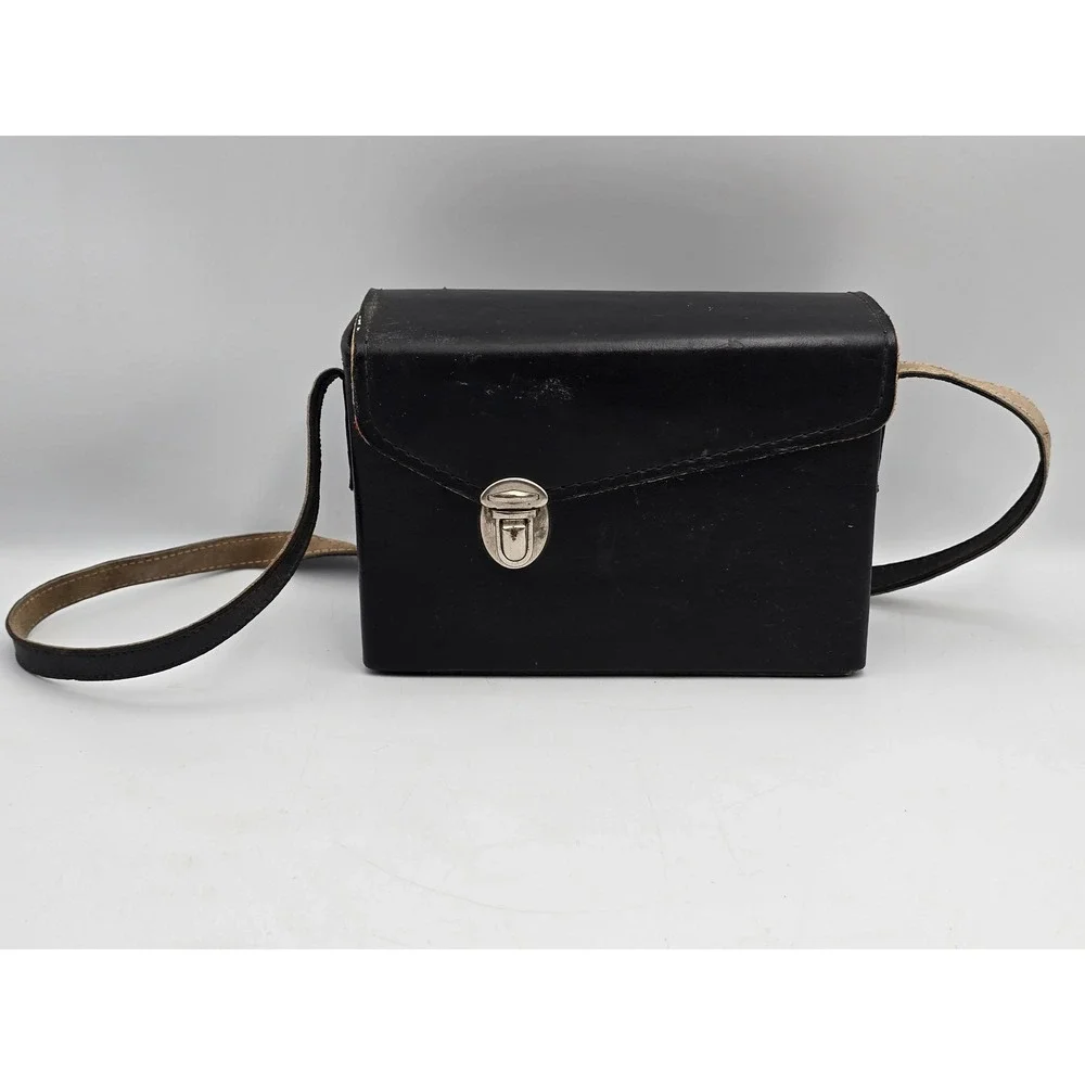 Unbranded Camera Bag Unisex OS Black Good Vintage Hard Shell‎ Boxy